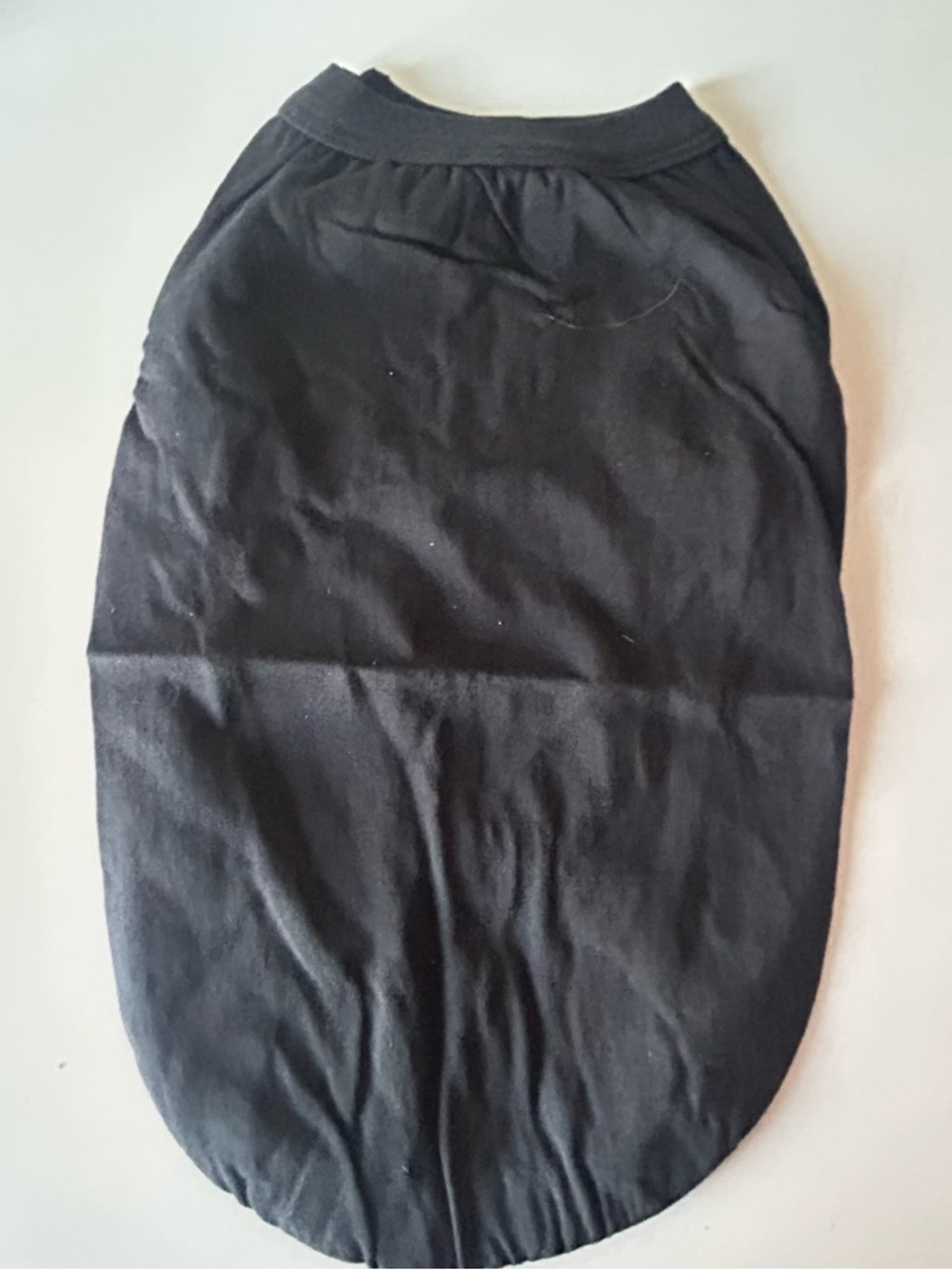 Basic Black Cotton Pet Tee size medium
